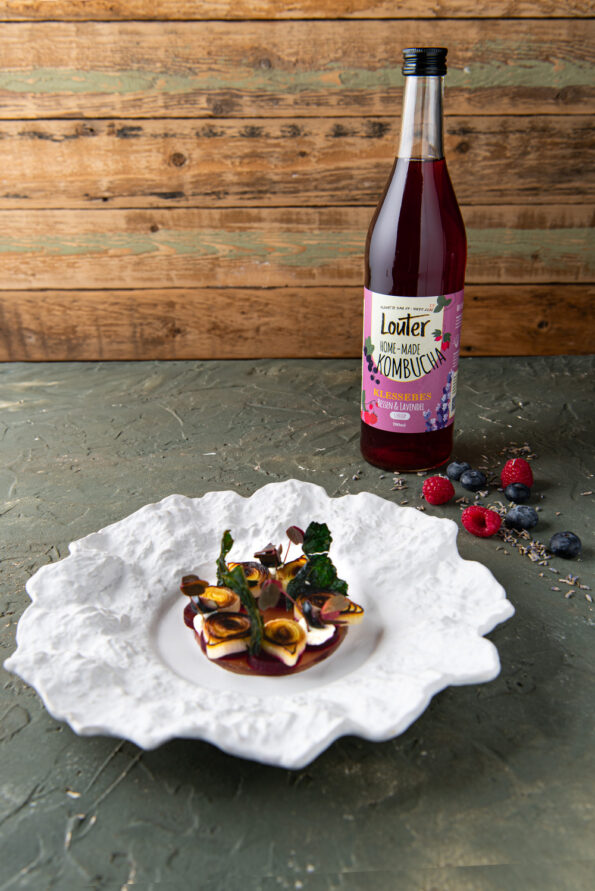 Louter Kombucha – Biet en Prei Panna Cotta Biet en Prei Panna Cotta